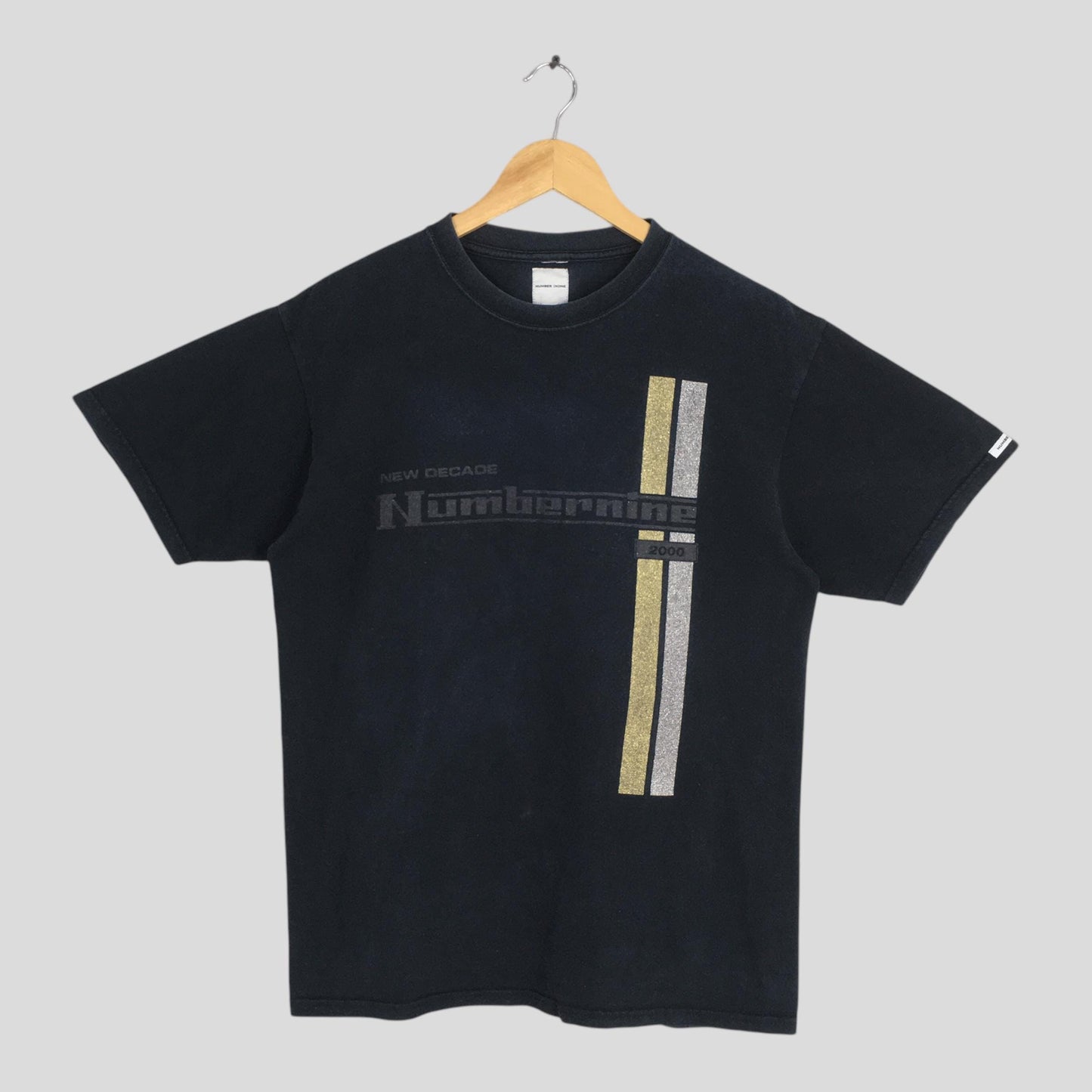 Number (N)ine New Decade Black T shirt Large