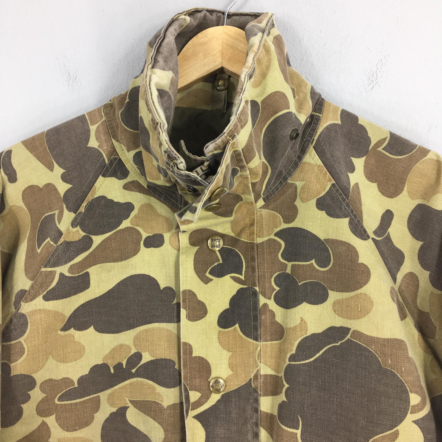 1990s Columbia Duck Camo Hunting Jacket Large