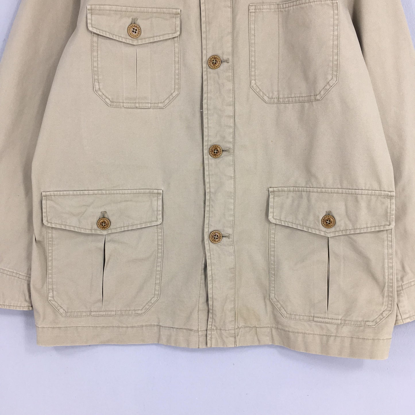 Macchio Japan Beige Workers Jacket Large