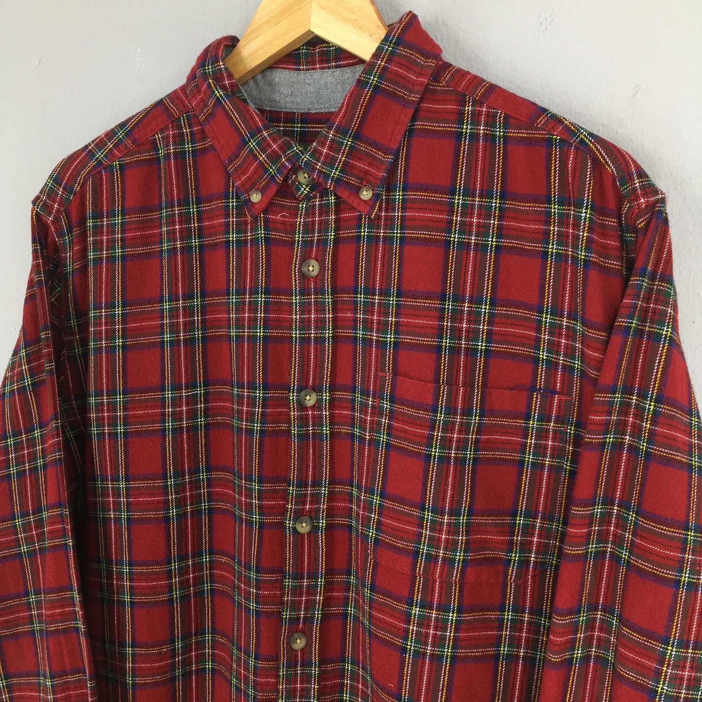 Eddie Bauer Plaid Checkered Flannel XLarge
