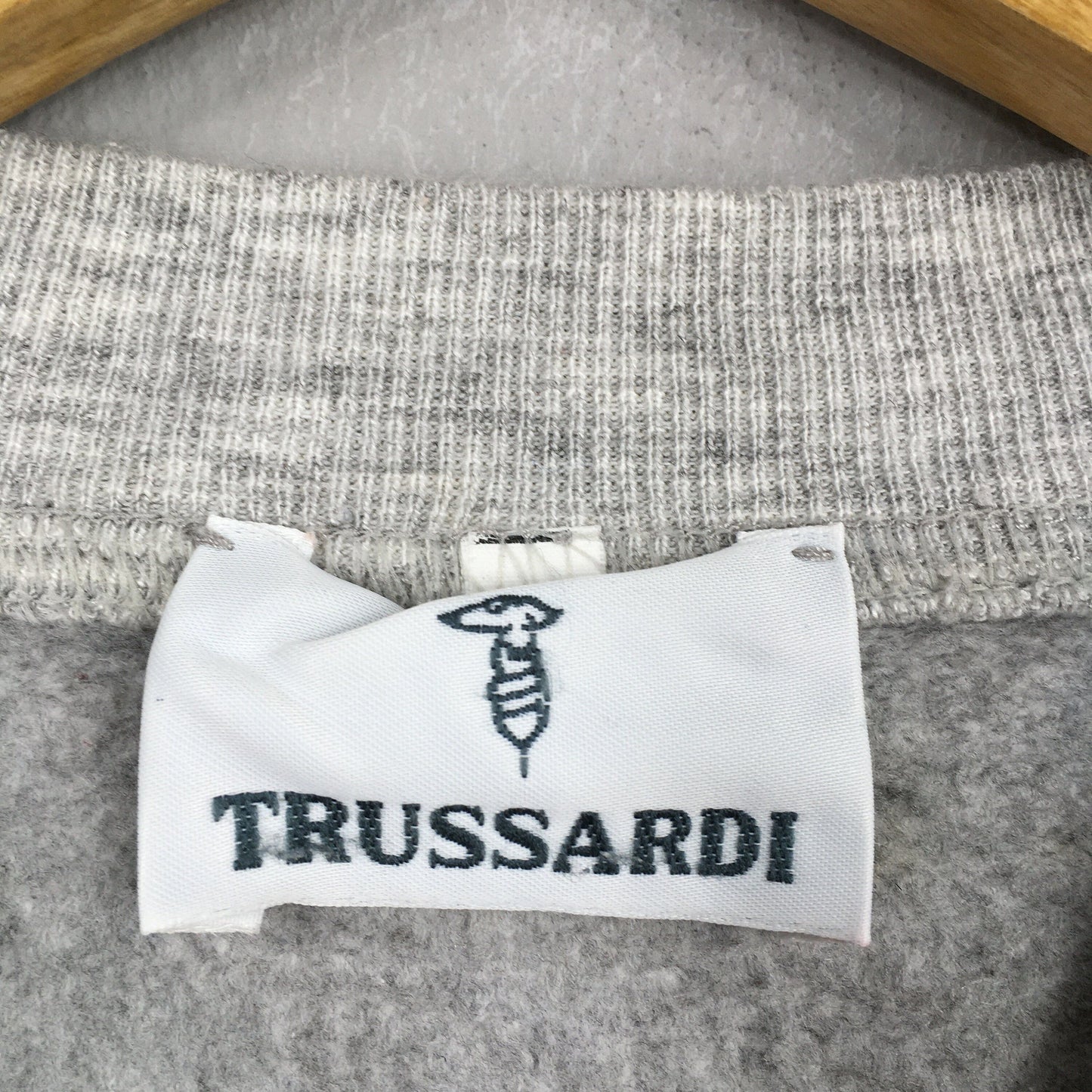 Trussardi Jeans Gray Sweatshirt Small