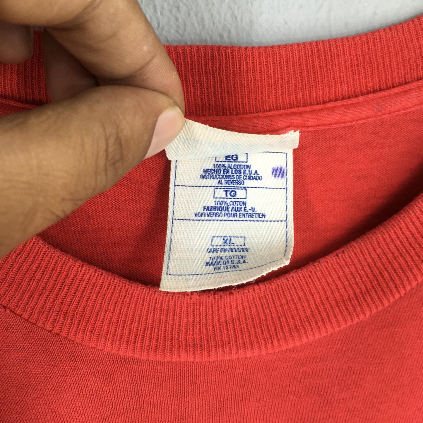 Kansas City Chiefs NFL Red T shirt XLarge