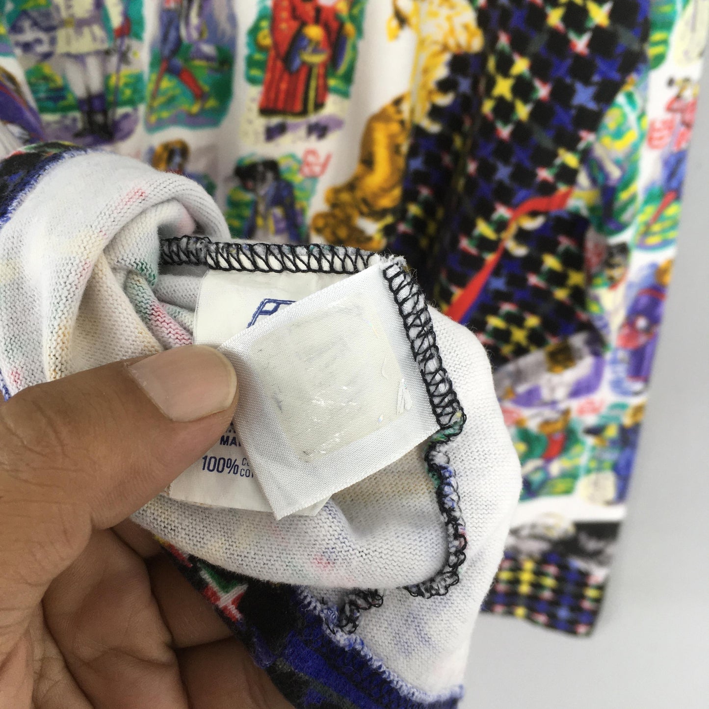 Versace Jeans Couture Multicolor Tshirt Large