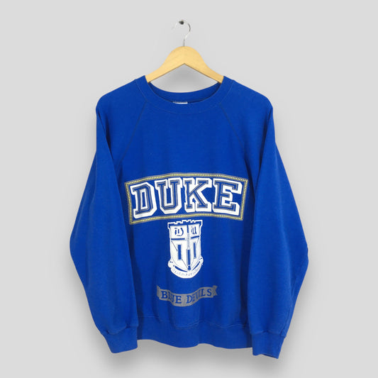 Duke University Blue Sweatshirt Large