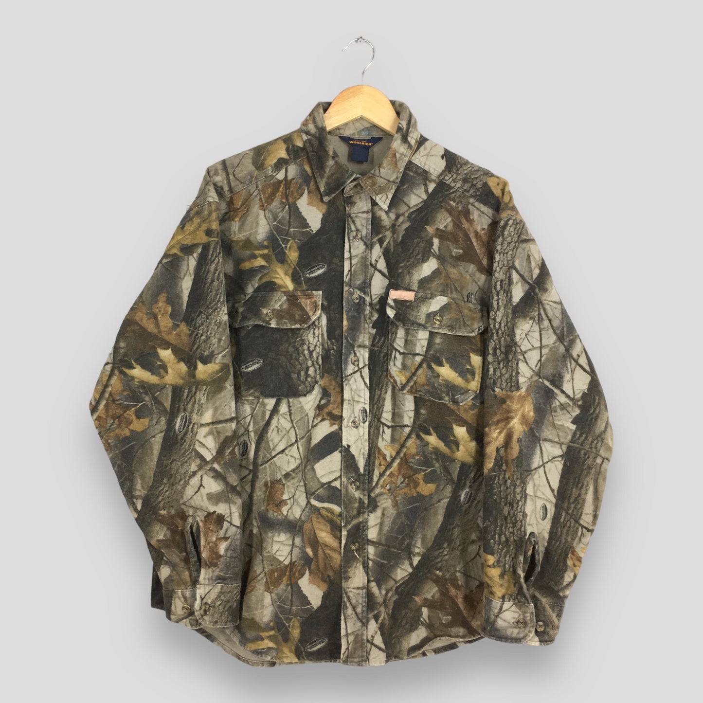 Woolrich Mossy Oak Camo Shirt XLarge