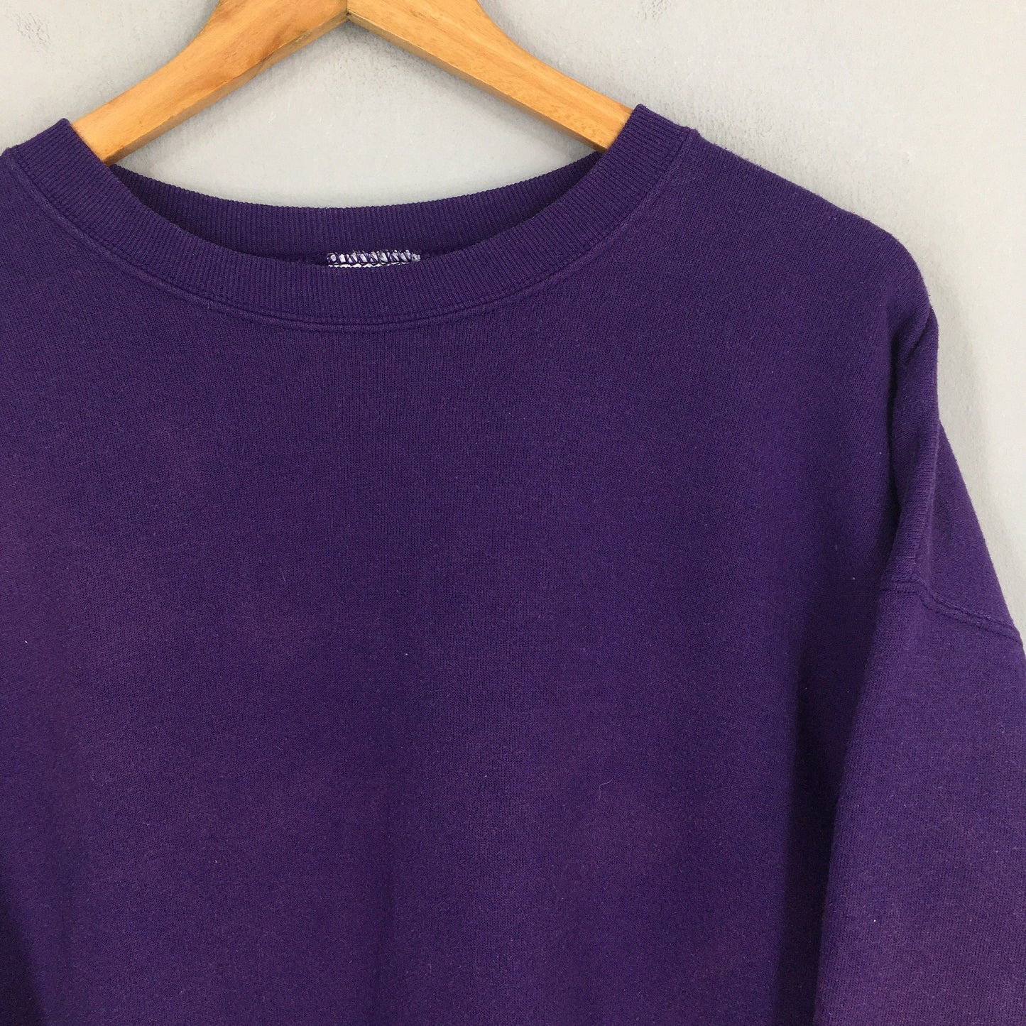 Tultex Plain Purple Sweatshirt XLarge