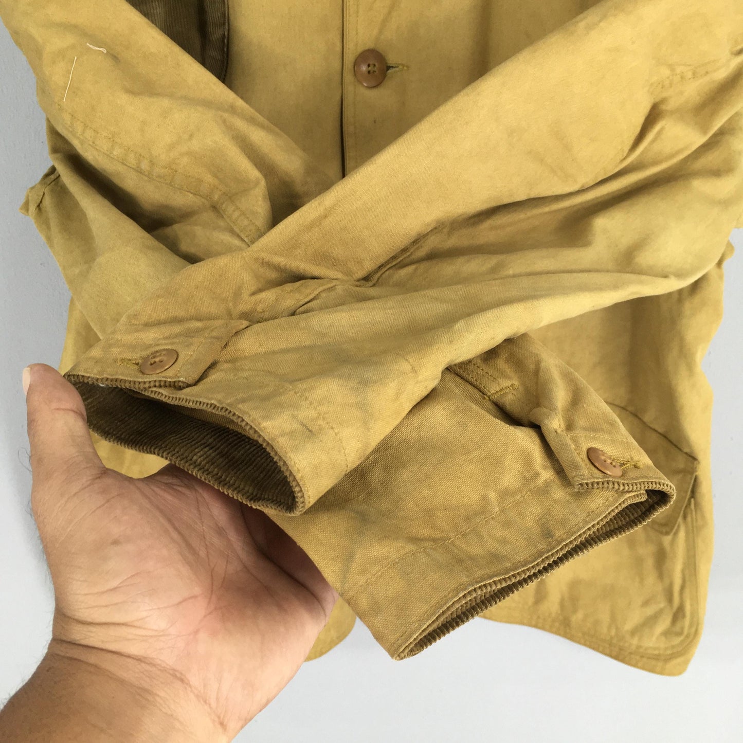 60's The Hettrick Mfg Co. Barn Field Multi Pocket Jacket Large