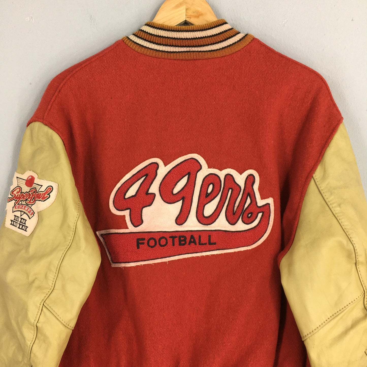 San Francisco 49ers NFL Wool Jacket Large