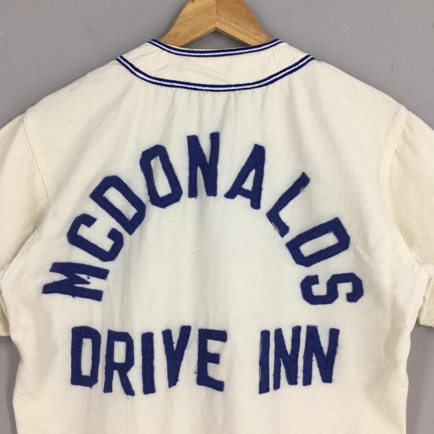 1940's Mc Donalds Drive Inn Baseball Jersey Medium