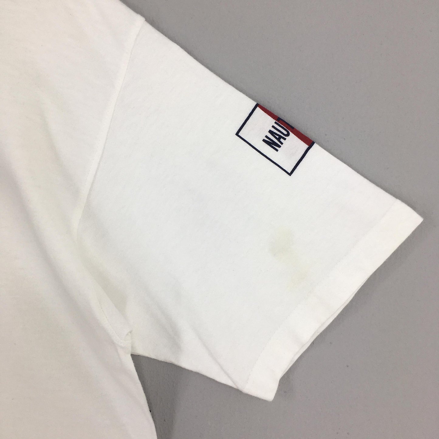 Nautica Sailing Gear White Tshirt Medium