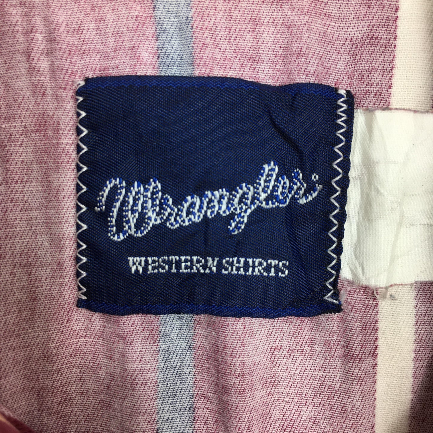 Wrangler Vertical Stripes Flannel Shirt XLarge