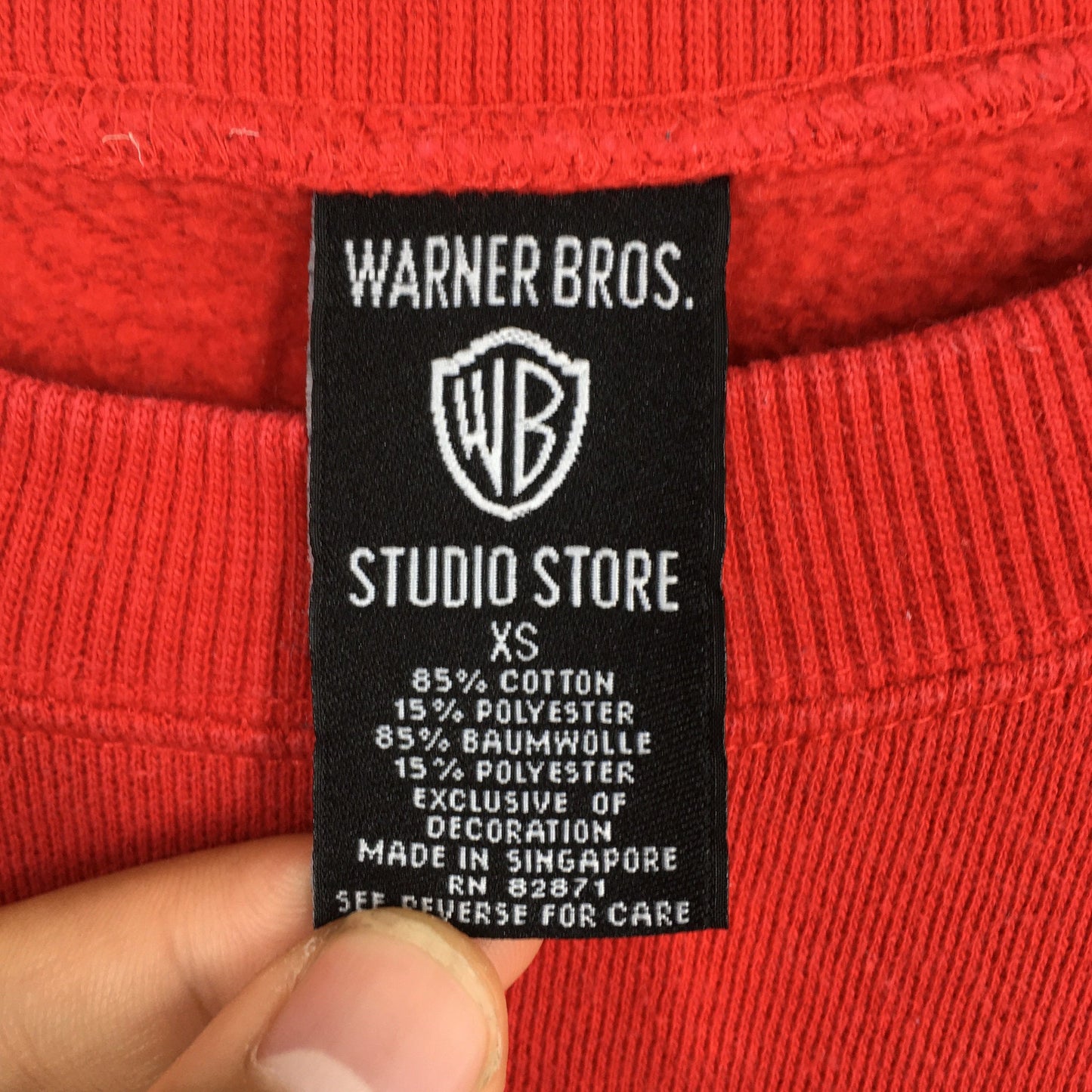 Warner Bros Studio Cartoon Sweatshirt XSmall