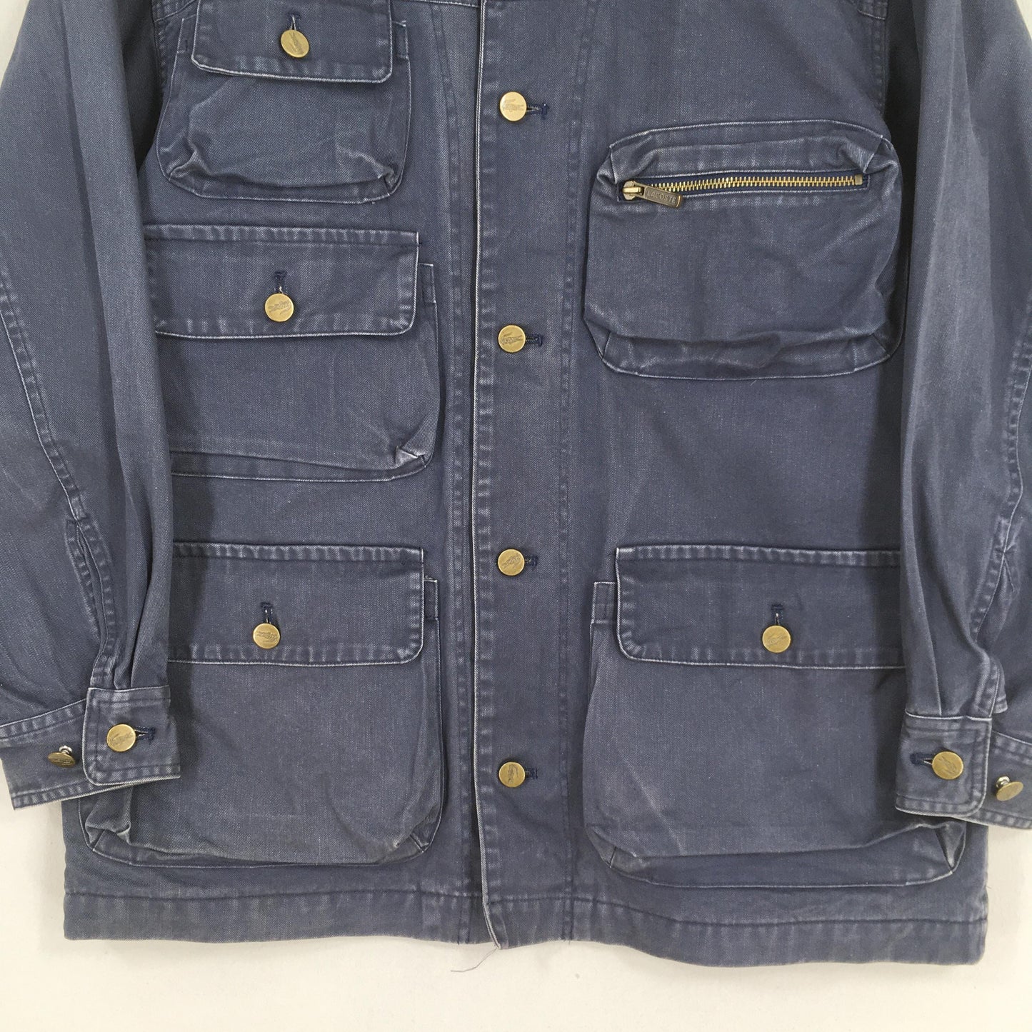 Lacoste Denim Workers Jacket Large
