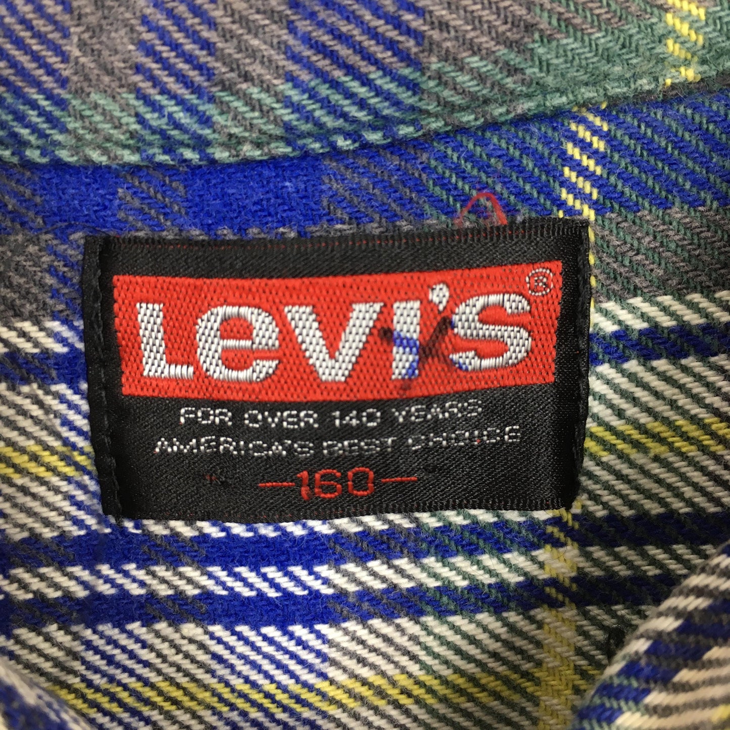 Levis Checkered Multicolor Flannel Shirt Medium