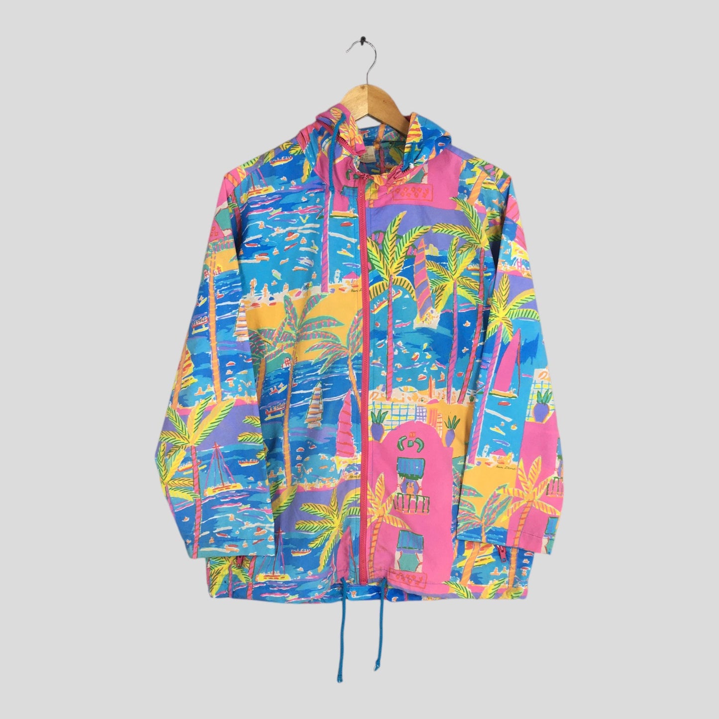 Ken Done Australia Beach Pop Art Jacket Medium
