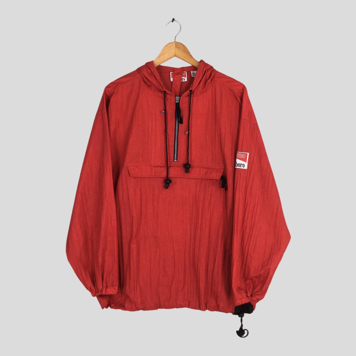 Marlboro Adventure Team Red Anorak Jacket Medium