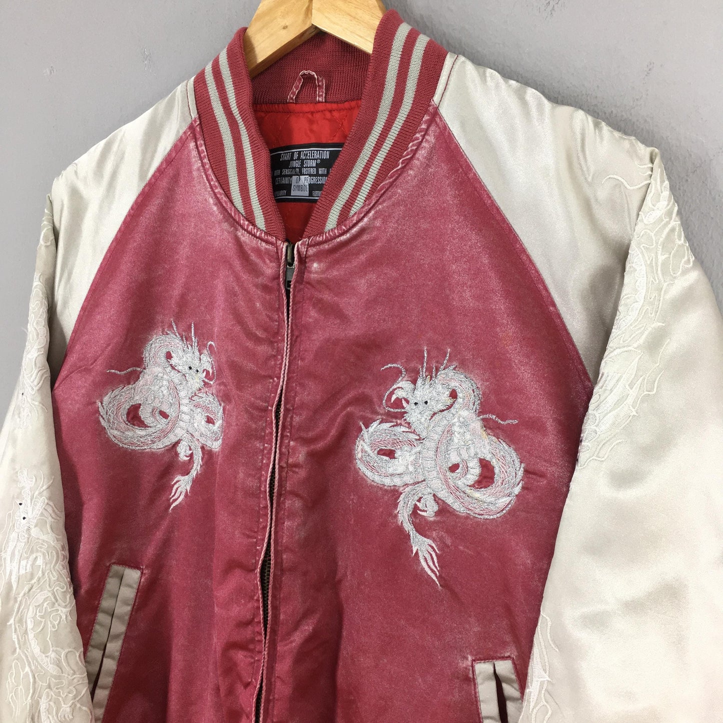 Sukajan Japan Dragon Souvenir Jacket Large