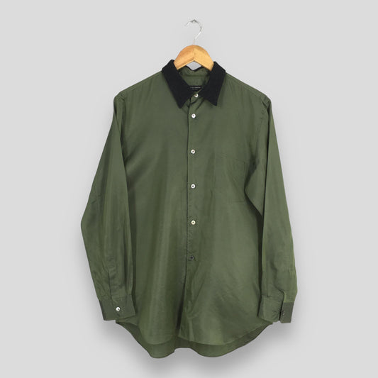 AD1996 Comme Des Garcons Homme Plus Green Shirt Medium