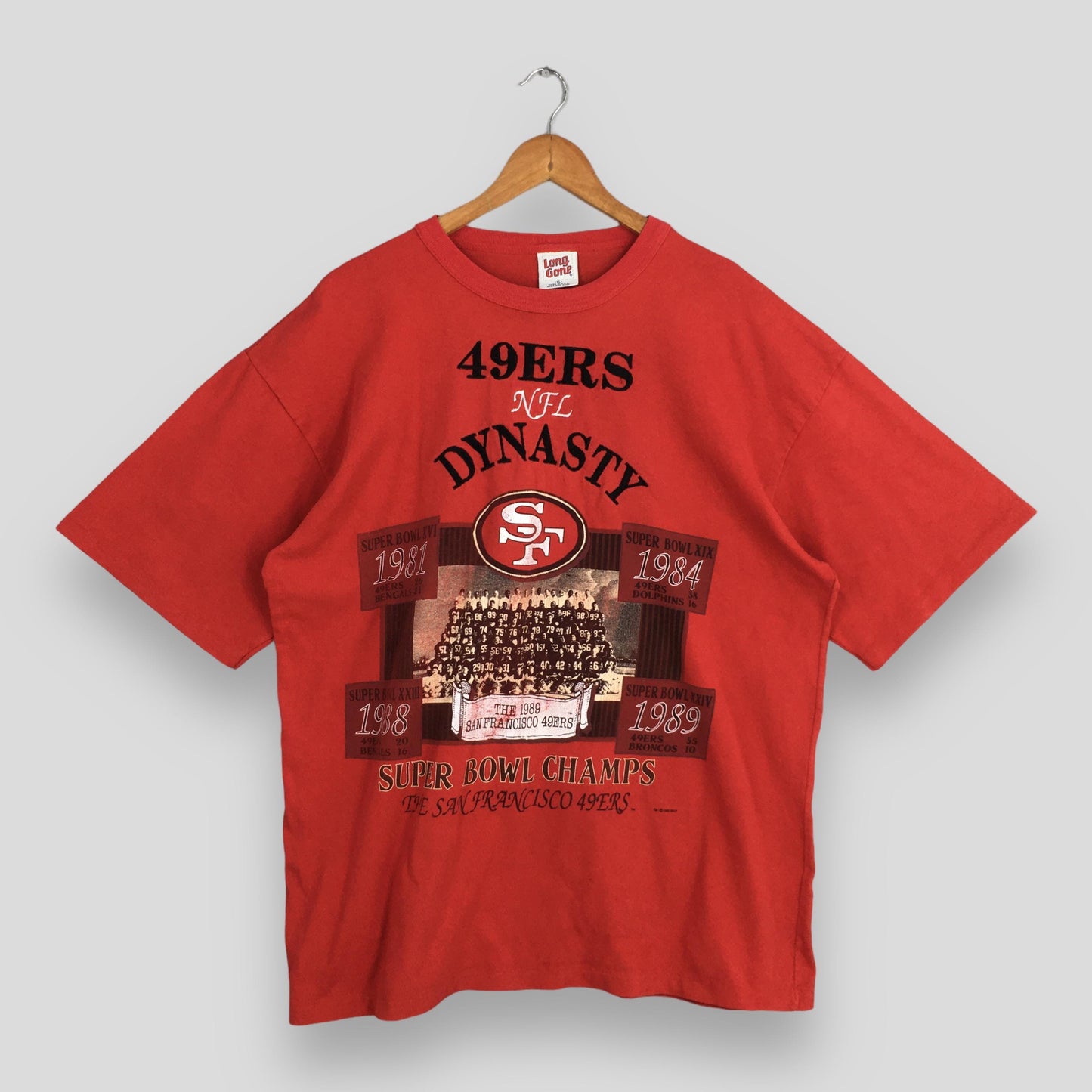 San Francisco 49ers NFL Red Tshirt XLarge