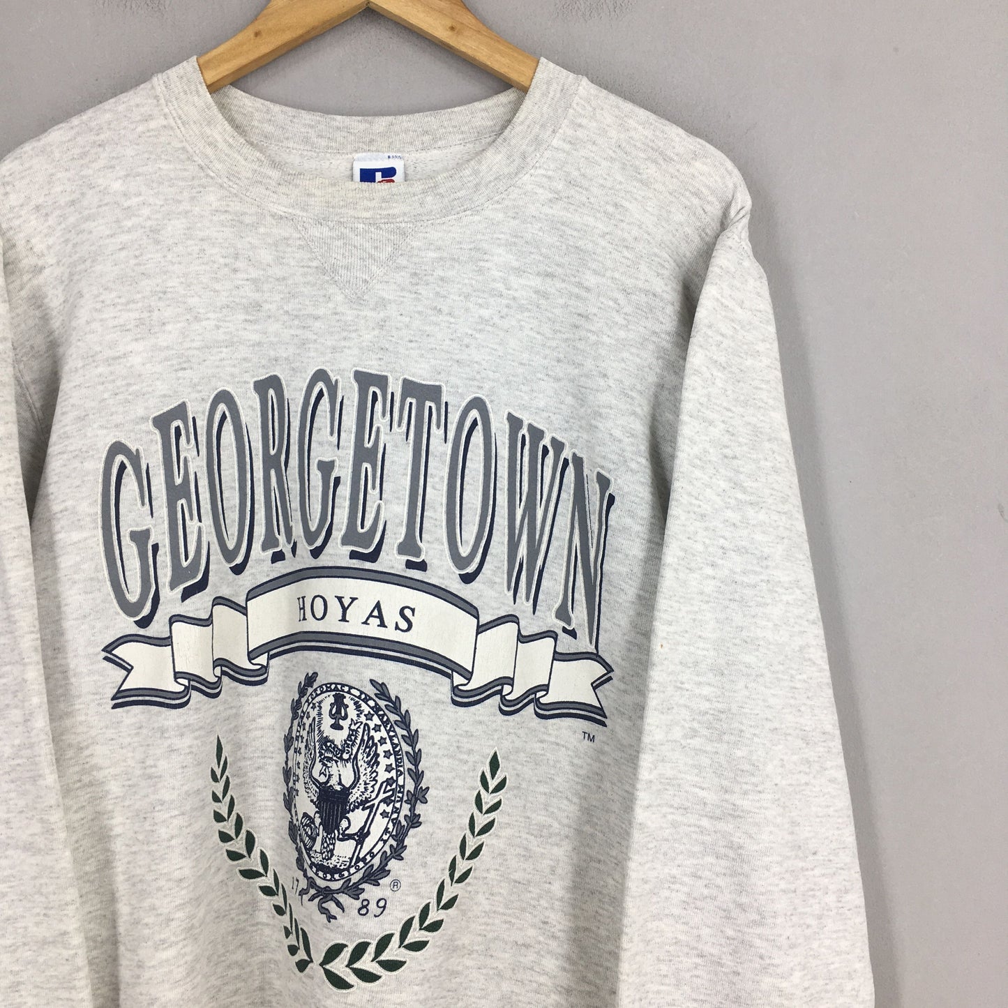 Georgetown Hoyas Ncaa Gray Sweatshirt Small