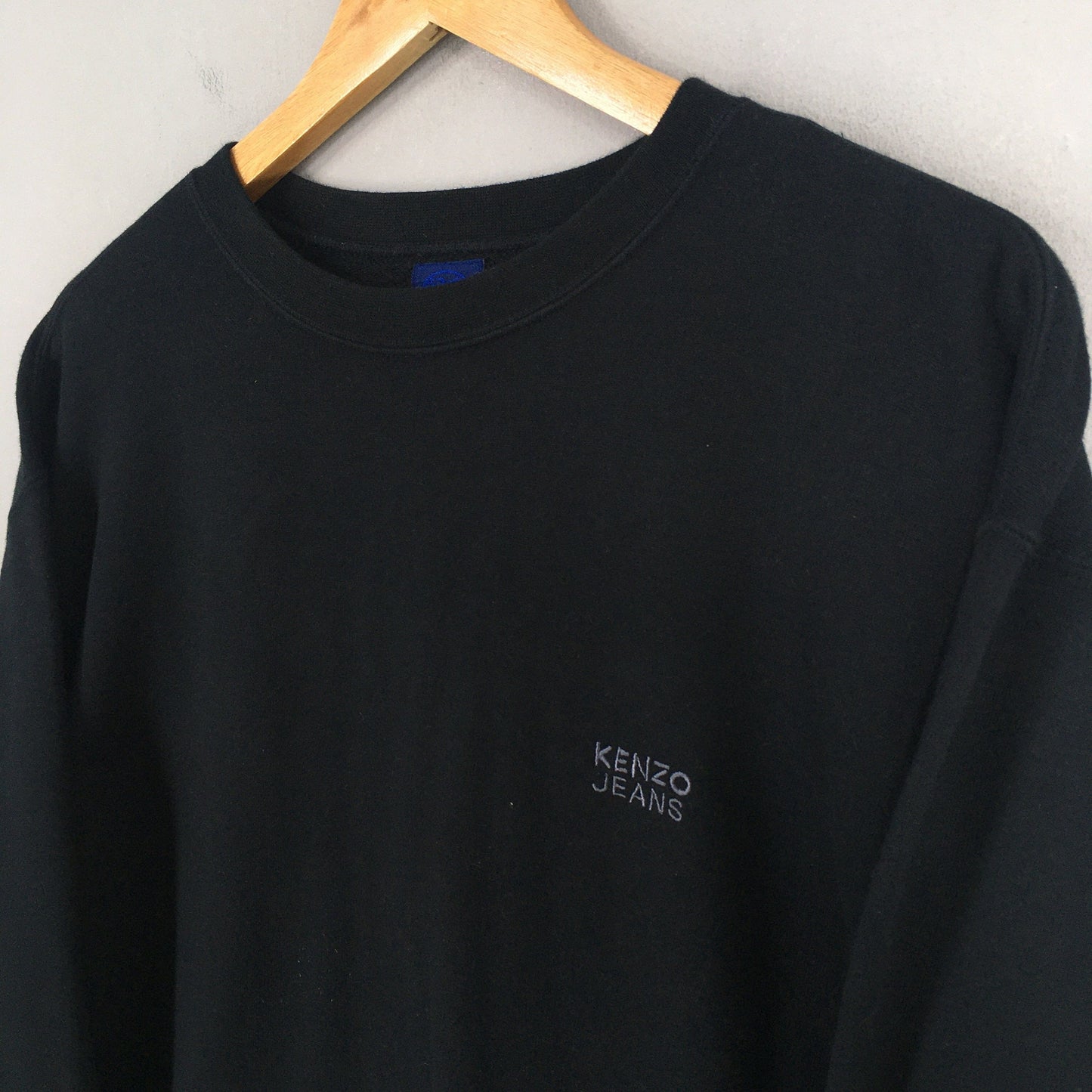 Kenzo Jeans Black Sweatshirt Medium