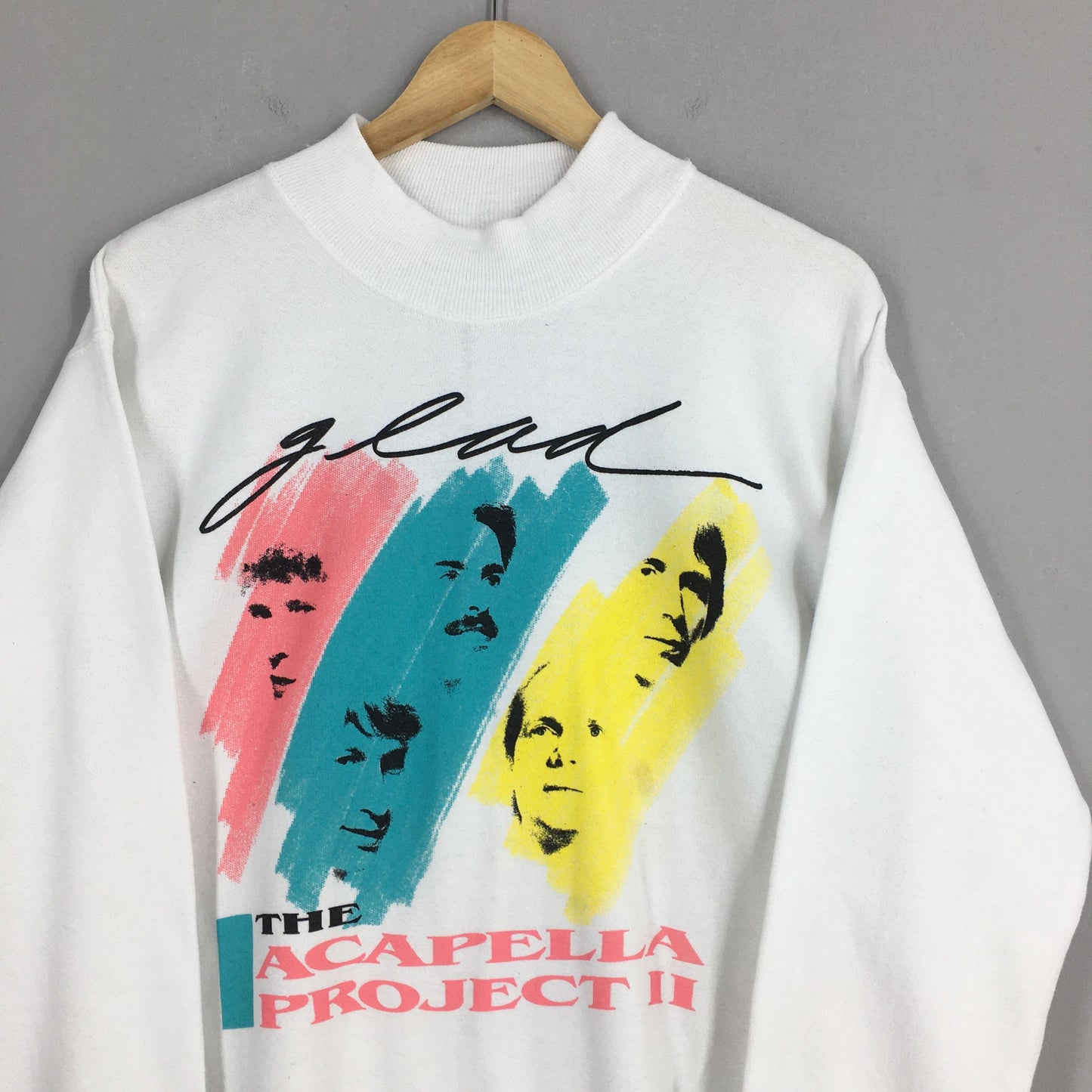 Glad The Acapella Project Crewneck Sweater Medium