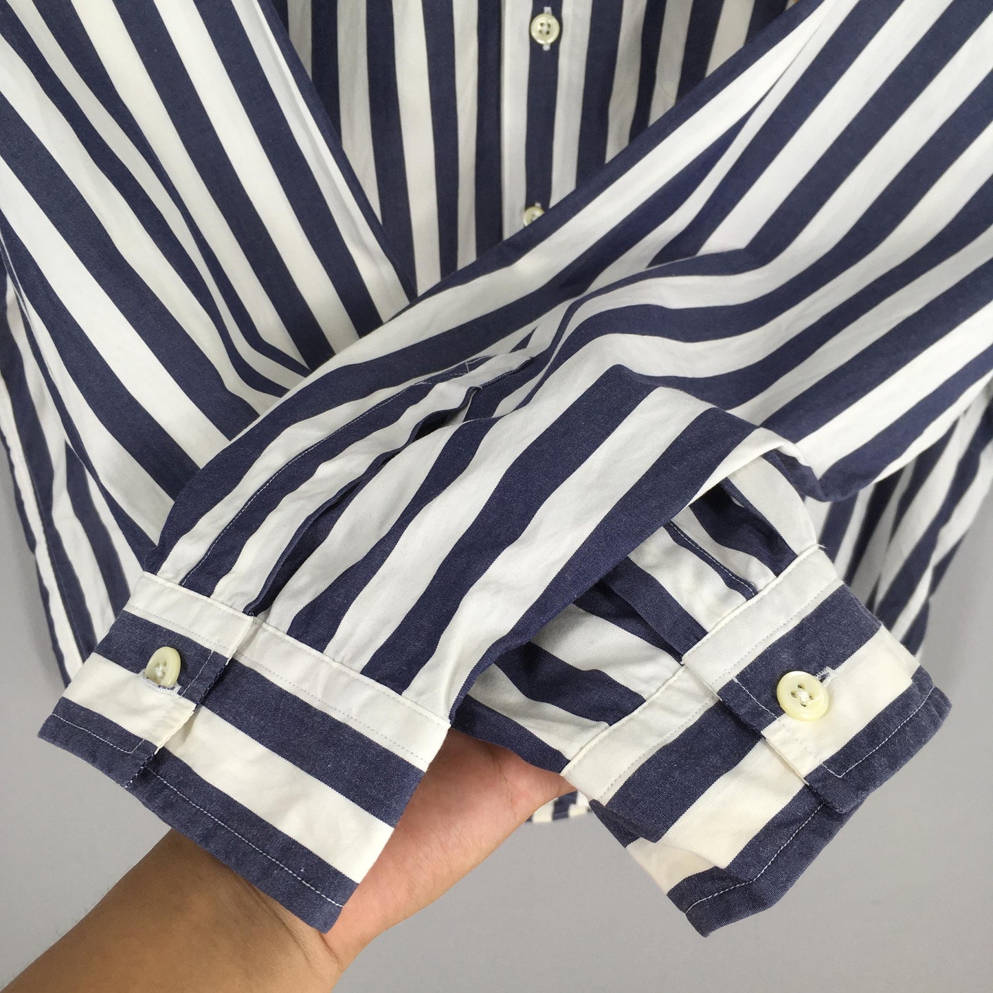 Polo Ralph Lauren Vertical Stripes Shirt Large