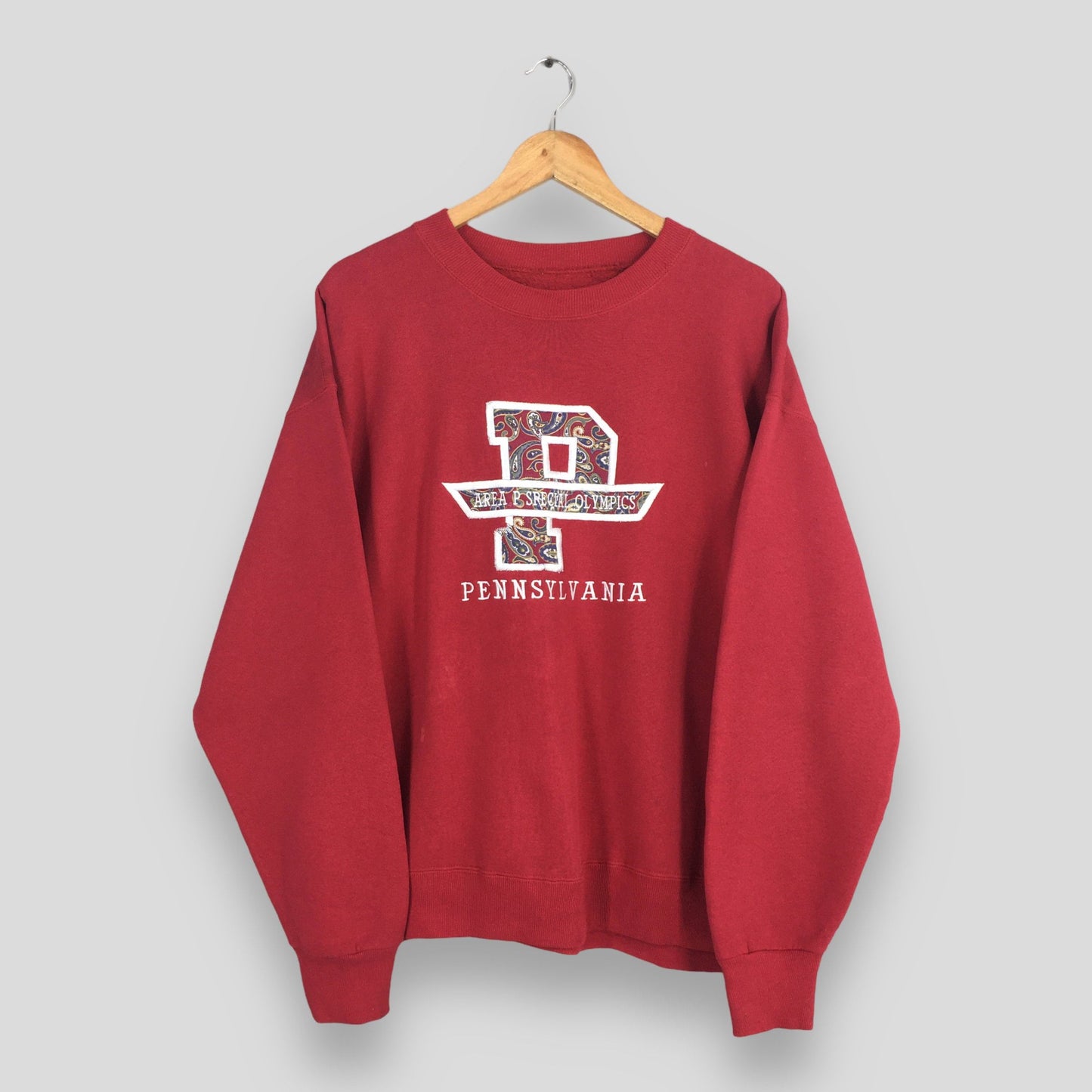 Penn State University Red Sweatshirt Large