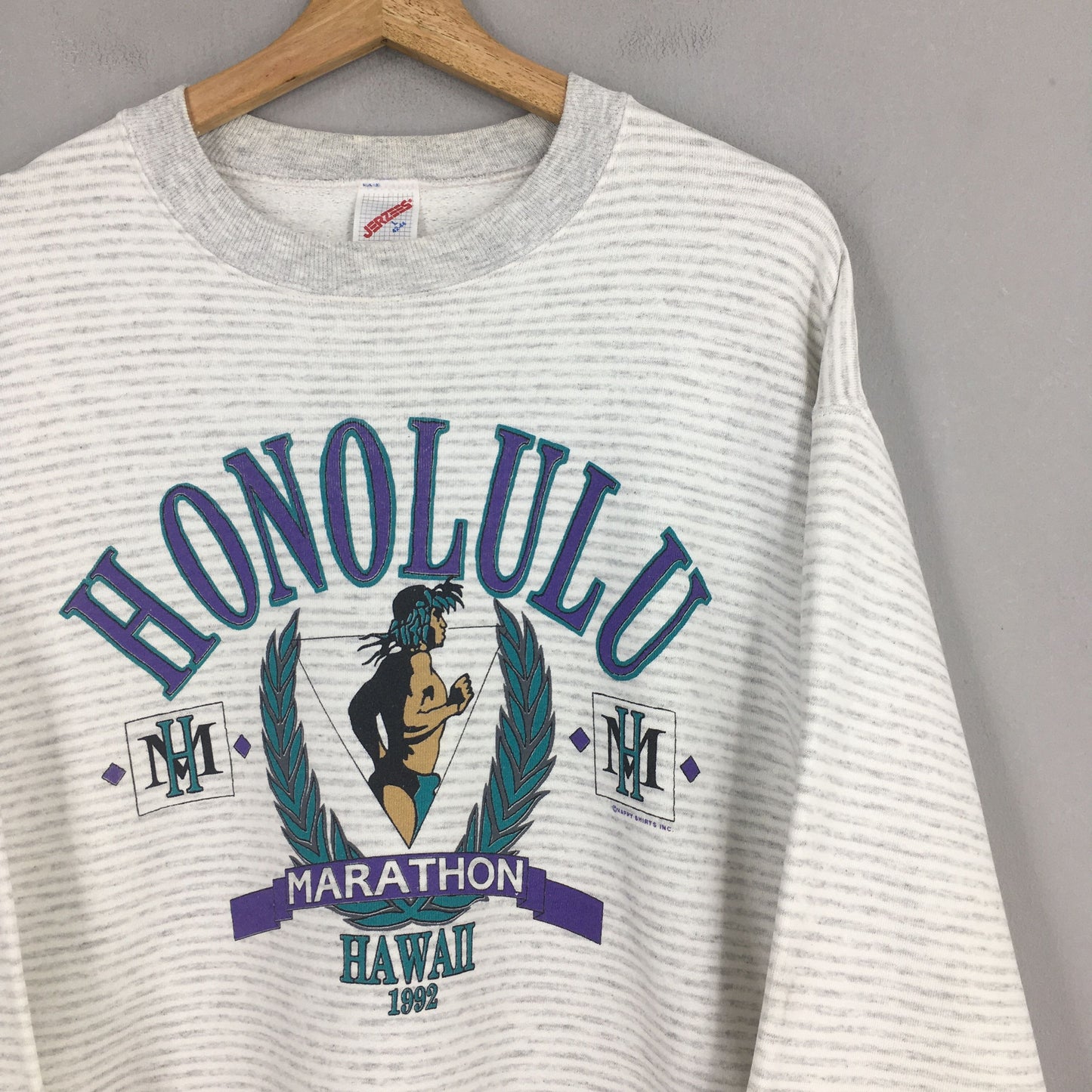 Honolulu Marathon Hawaii Sweatshirt Large