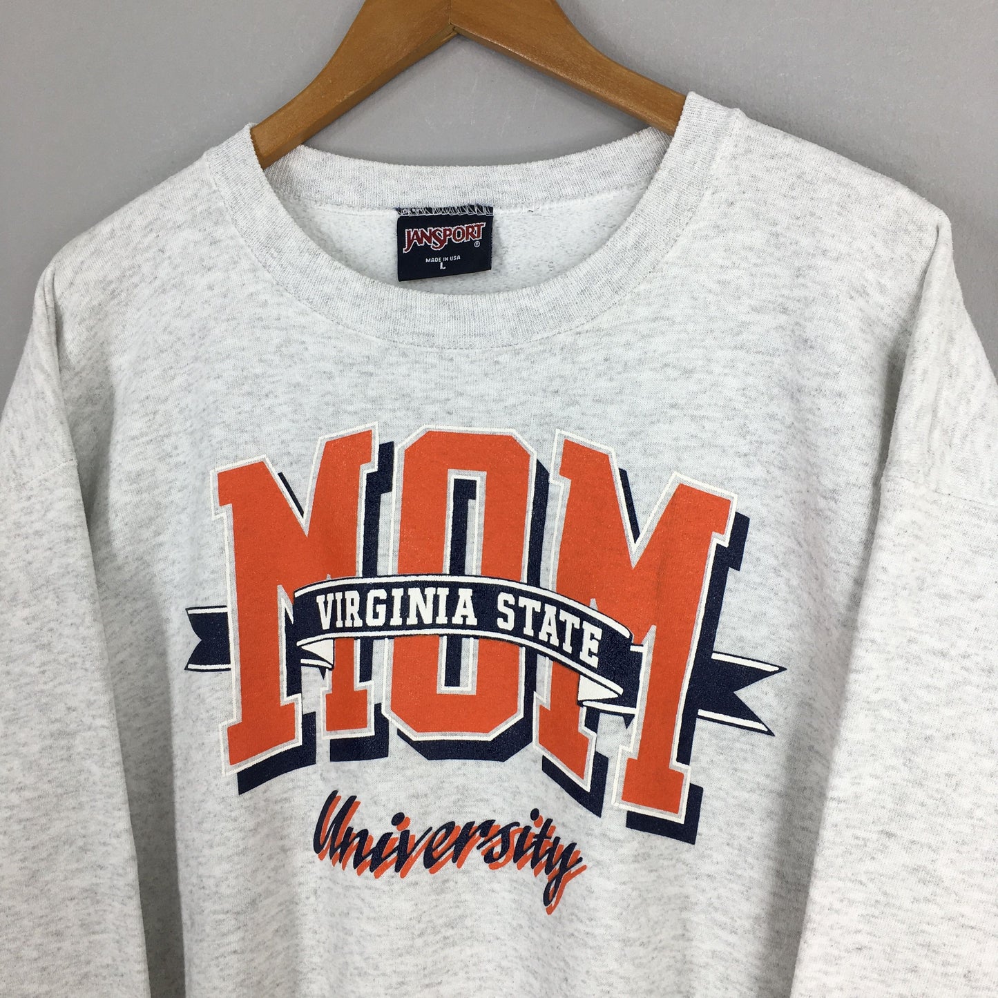 Virginia State University Jumper Sweatshirt Large