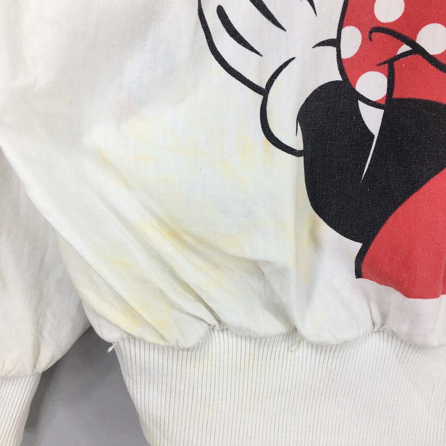 Minnie Mouse White Sweatshirt XLarge