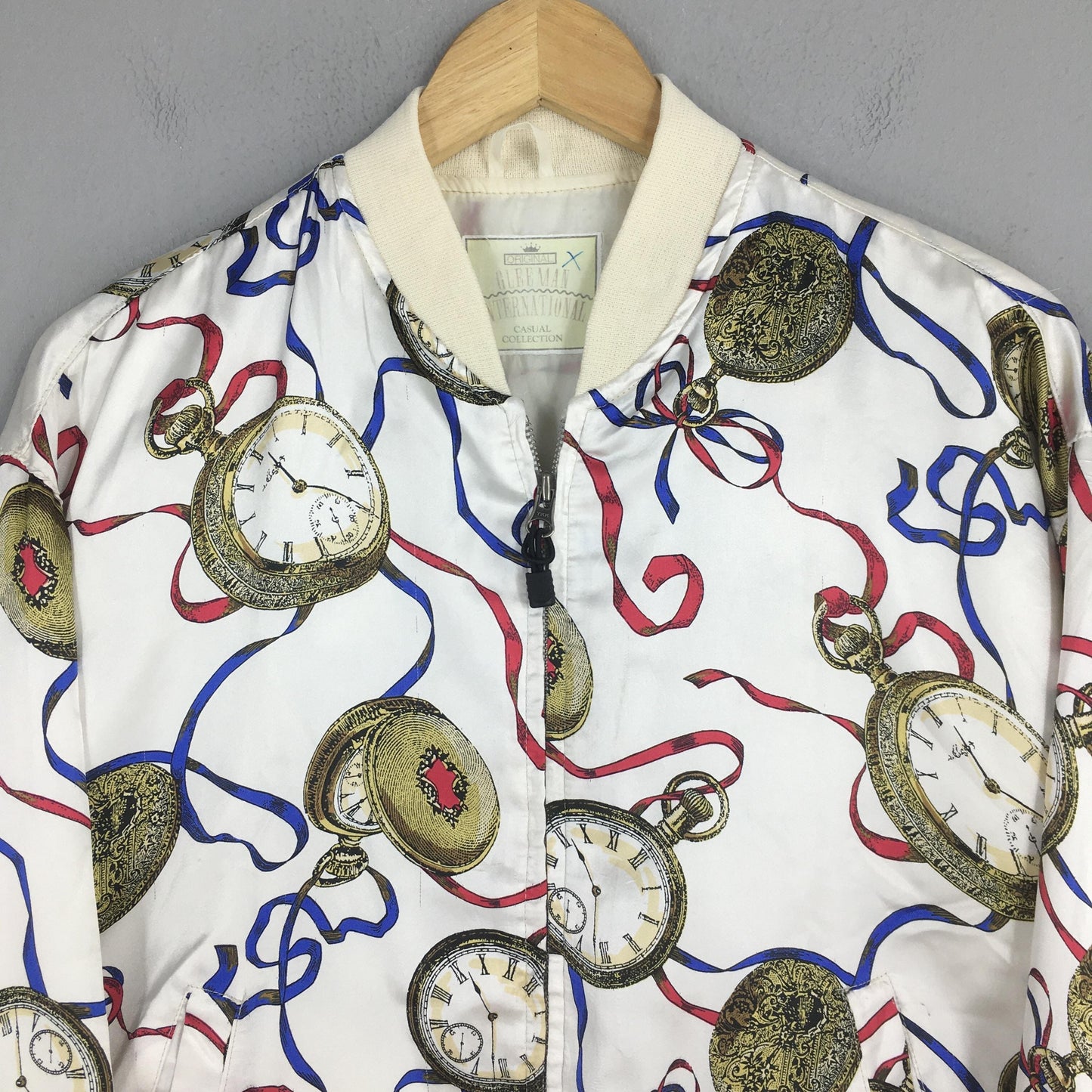 Royalty Baroque Luxury Varsity Jacket Large