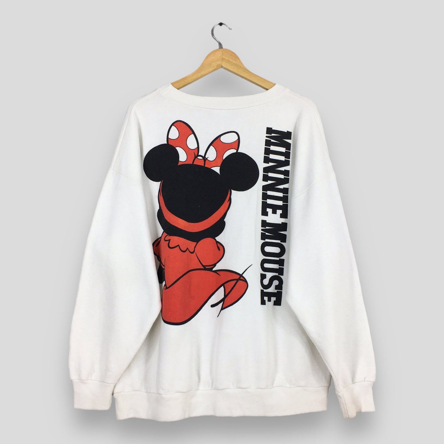 Minnie Mouse White Sweatshirt 2XLarge