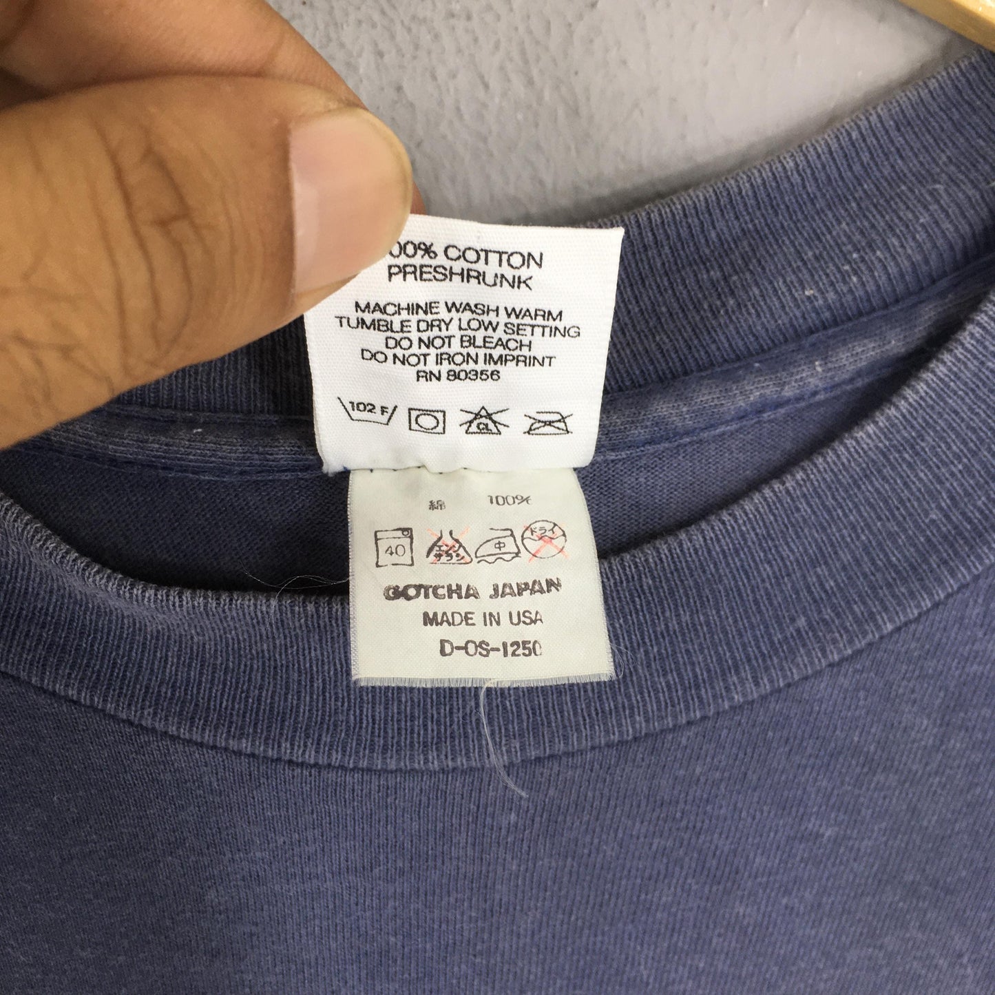 Gotcha Hawaii Surf Blue T shirt Medium