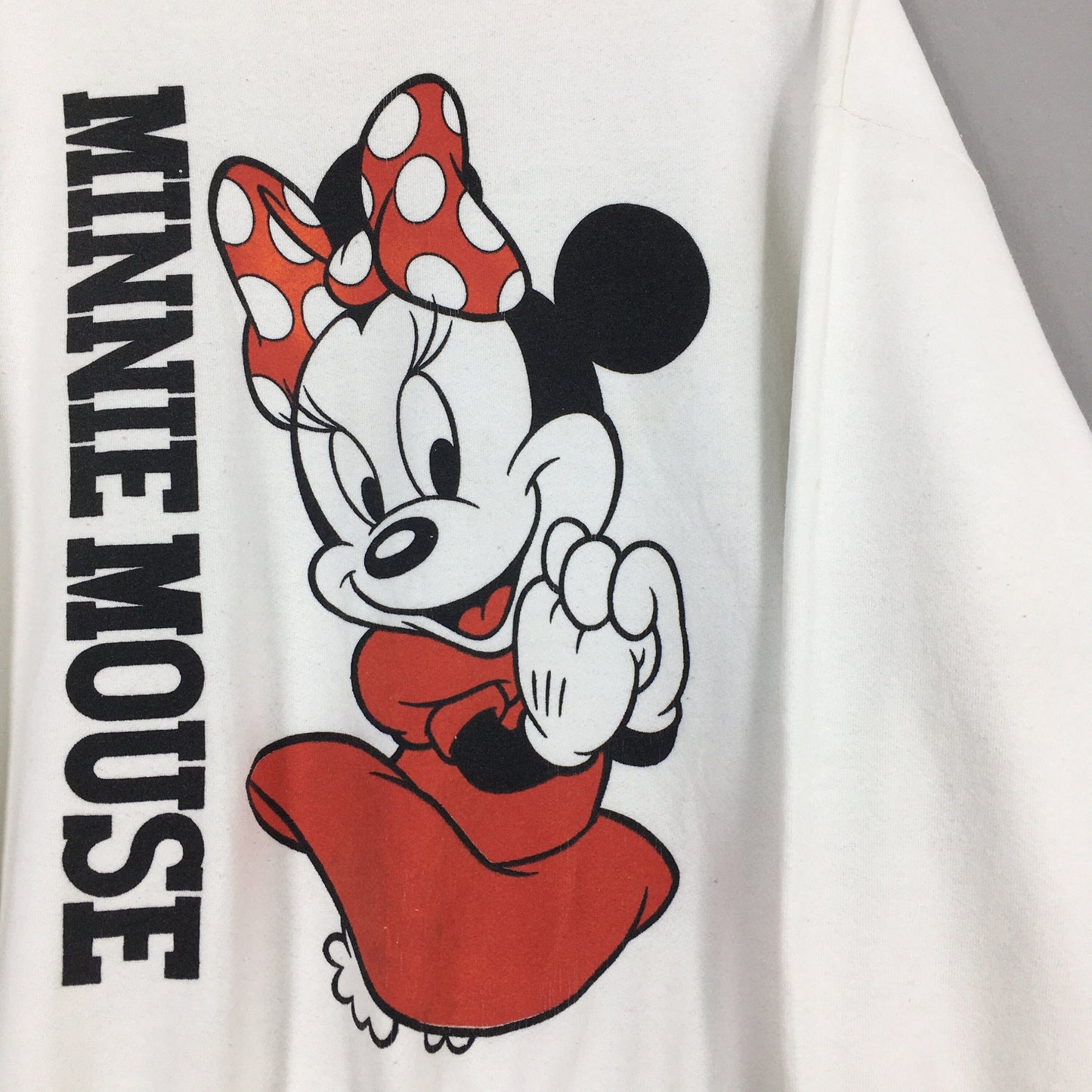 Minnie Mouse White Sweatshirt 2XLarge