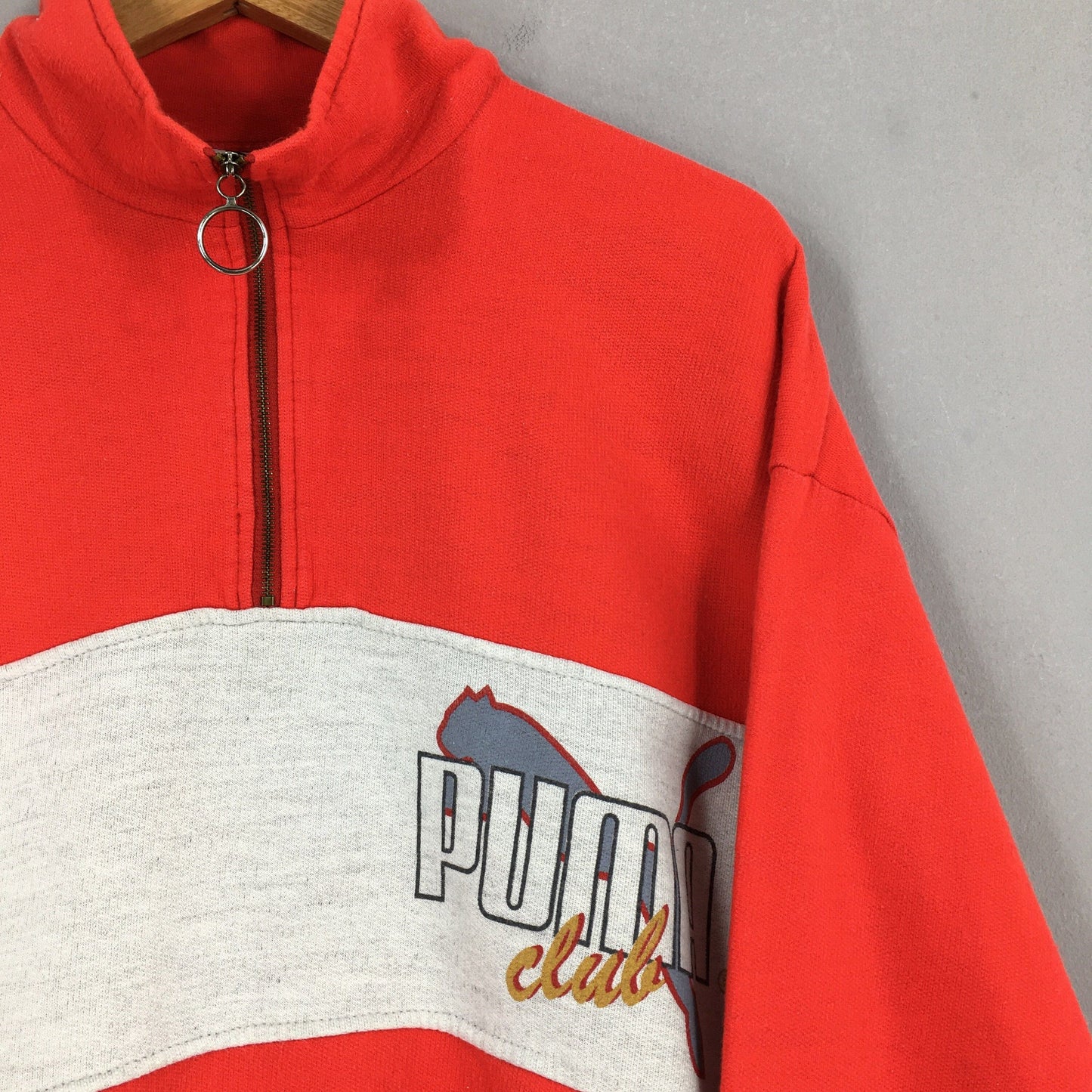 Puma Cougar Red Sweater Large