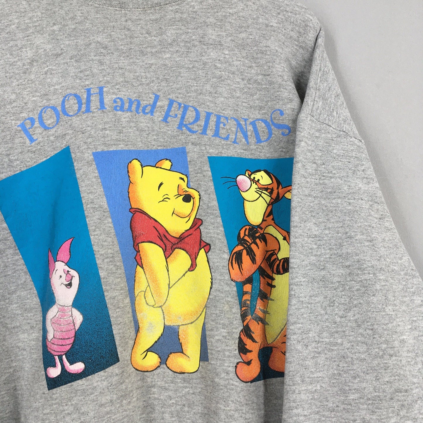 Winnie The Pooh Disney Gray Sweatshirt XLarge