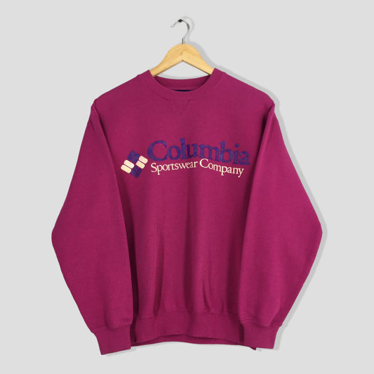 Columbia Sportwear Company Pink Sweatshirt M