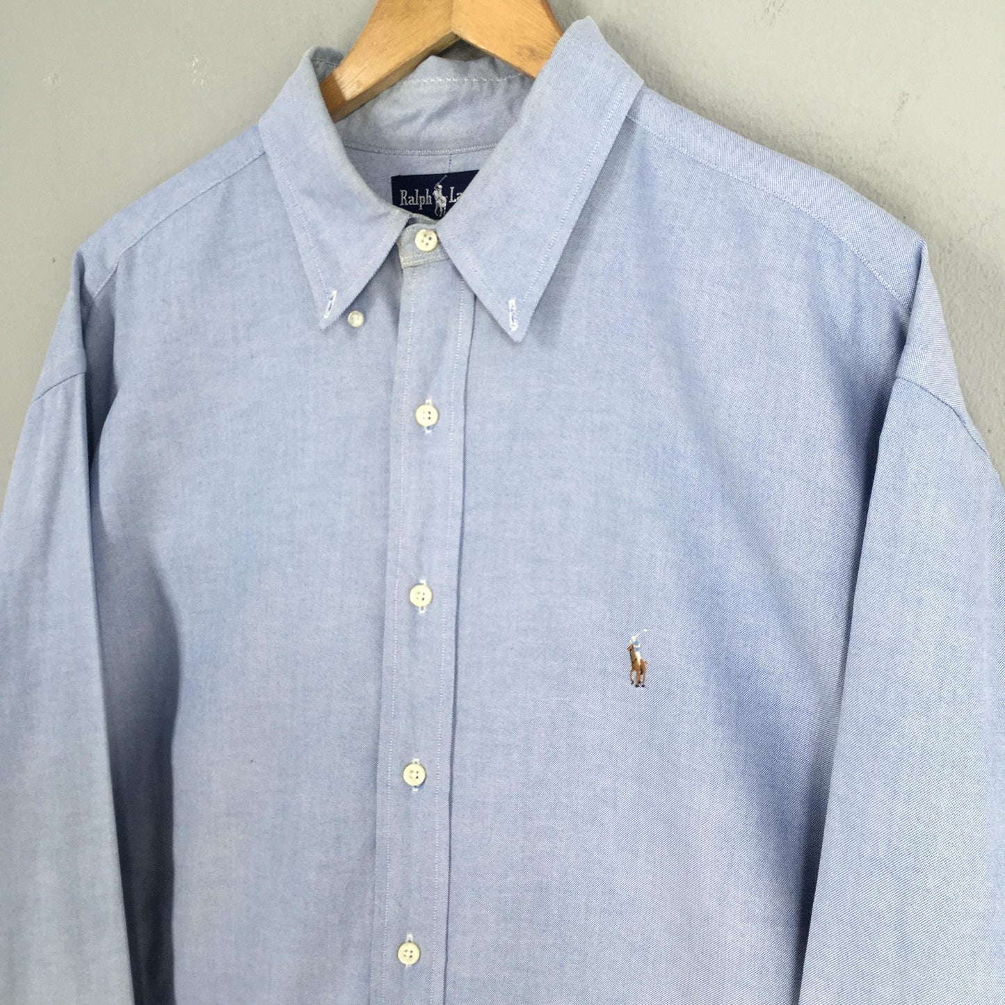 Ralph Lauren Blue Casual Shirt 2XLarge