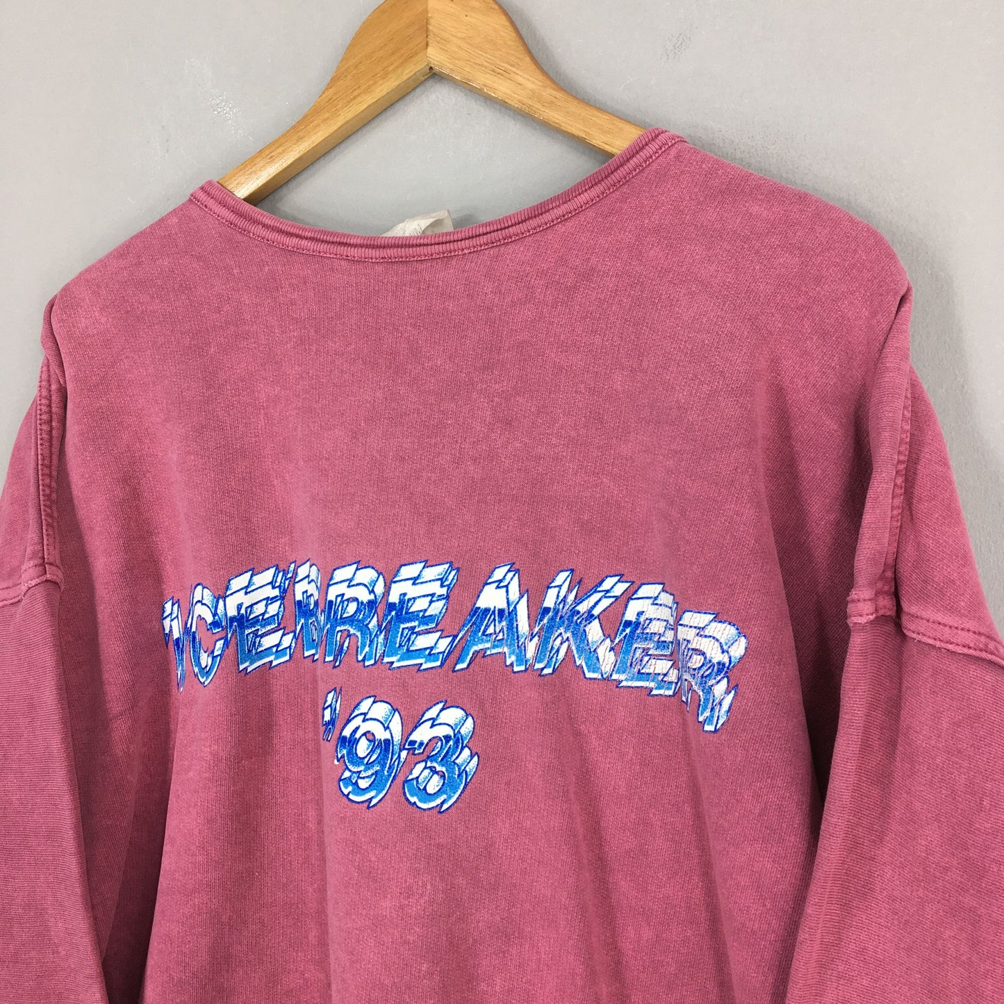 Icebreaker Clothing Red Sweatshirt Medium