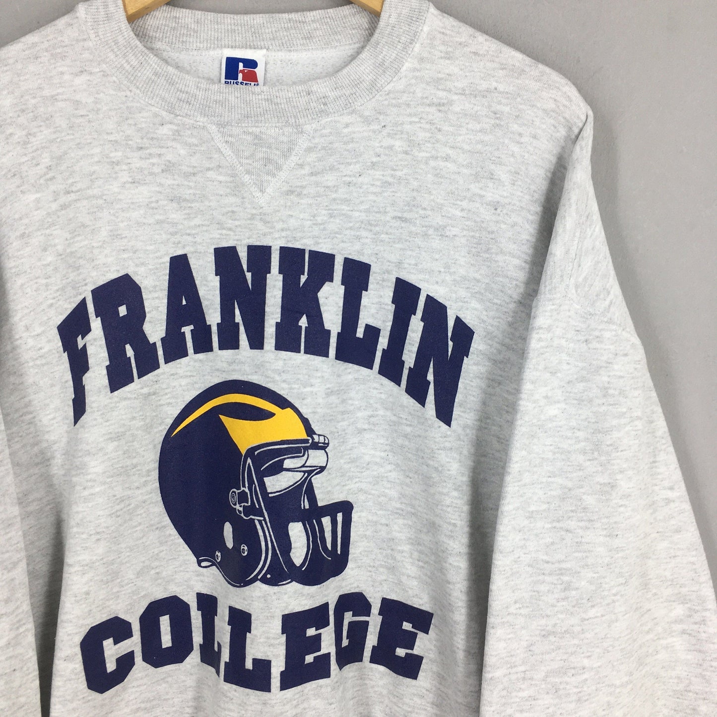 Franklin College Gray Jumper XLarge