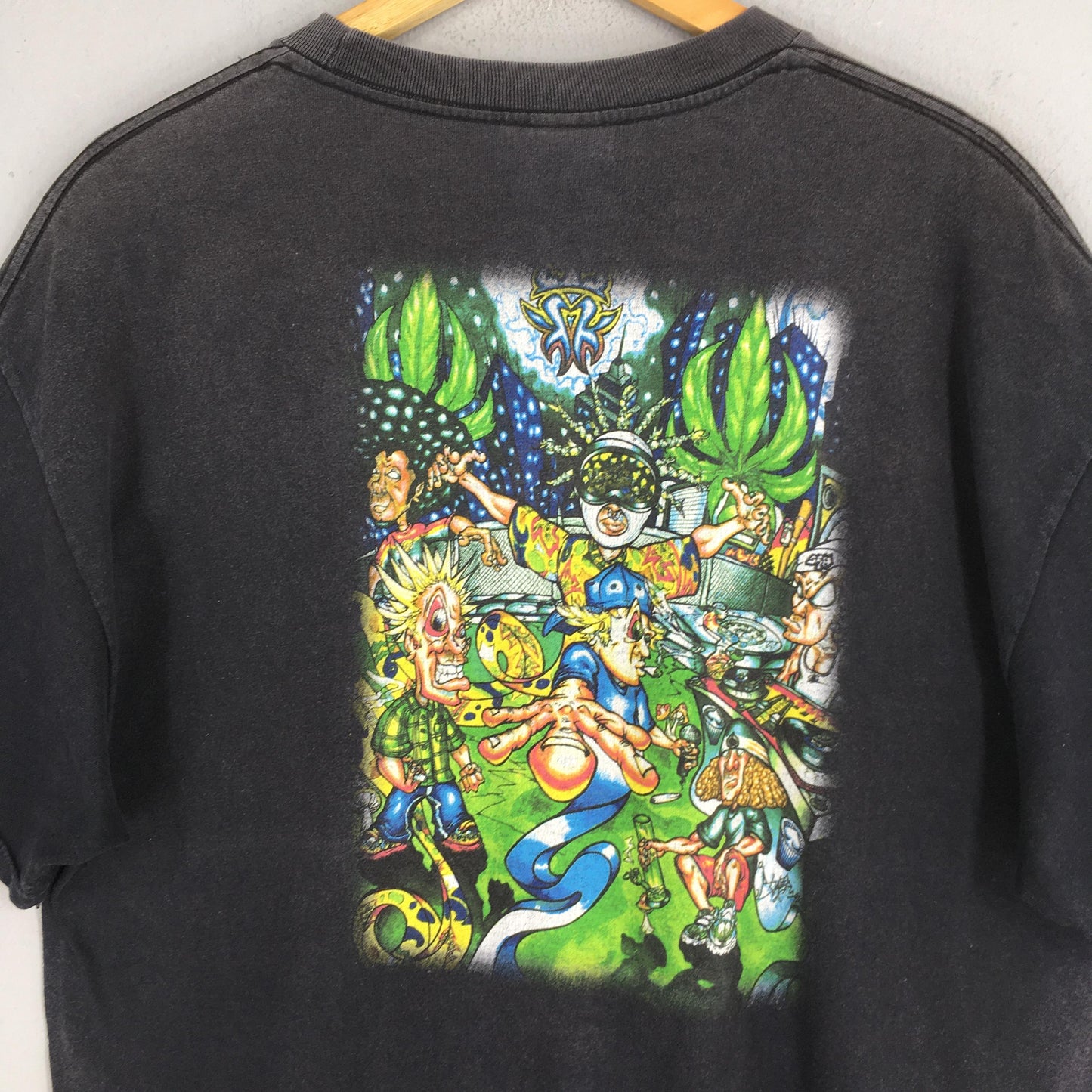 Sun Faded Kottonmouth Kings Chino Hip Hop Tshirt XLarge