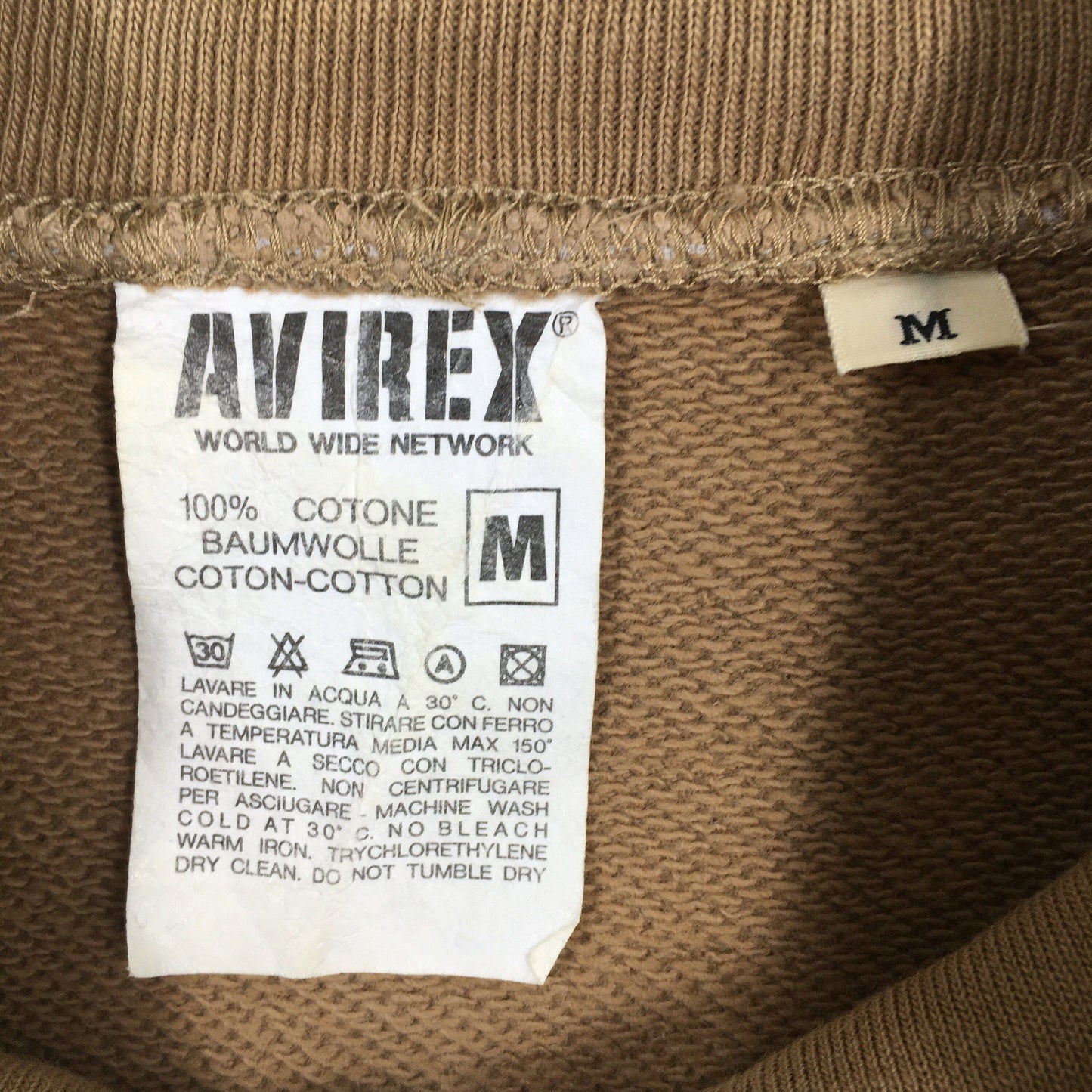 Avirex Usaf Zipper Sweatshirt Medium