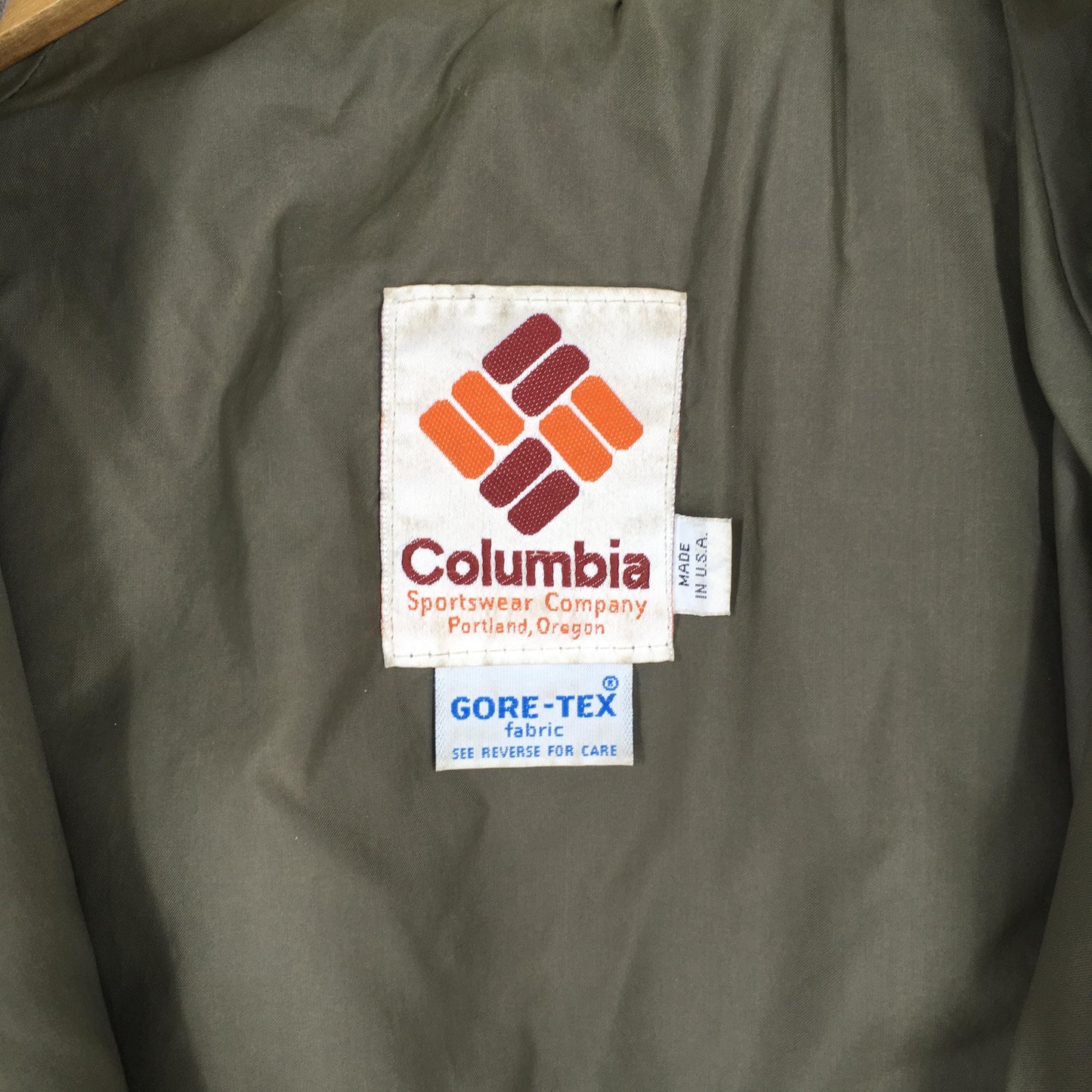1990s Columbia Duck Camo Hunting Jacket Large