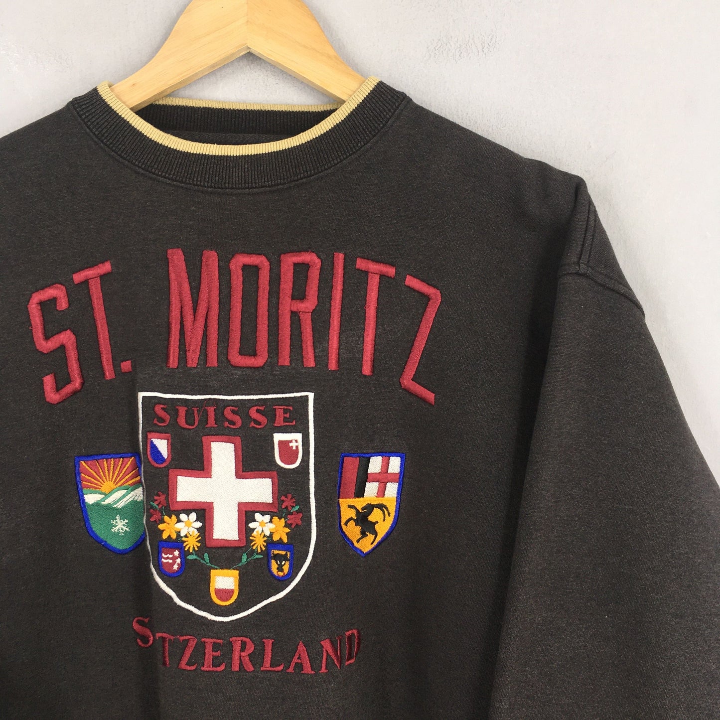 Ski St. Moritz Sweatshirt Large