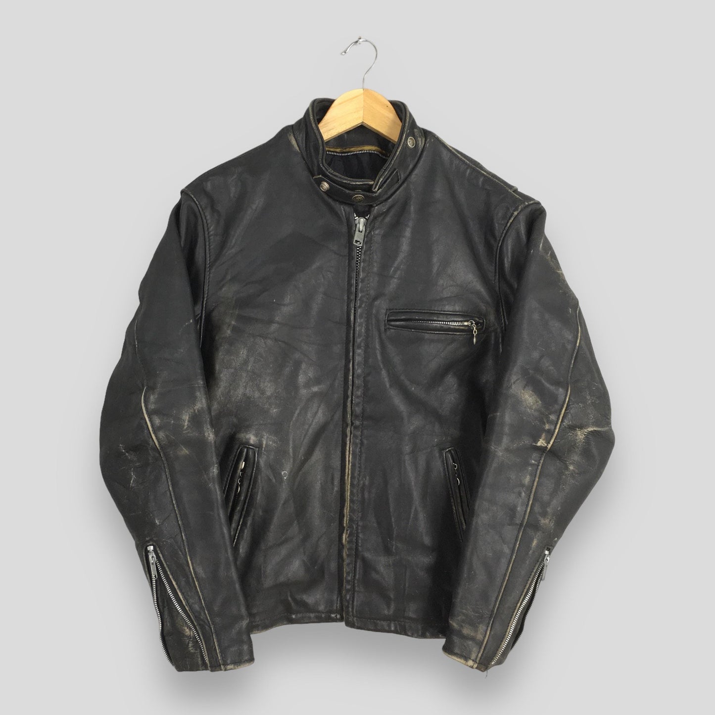 Schott NYC Steerhide Leather Jacket Medium