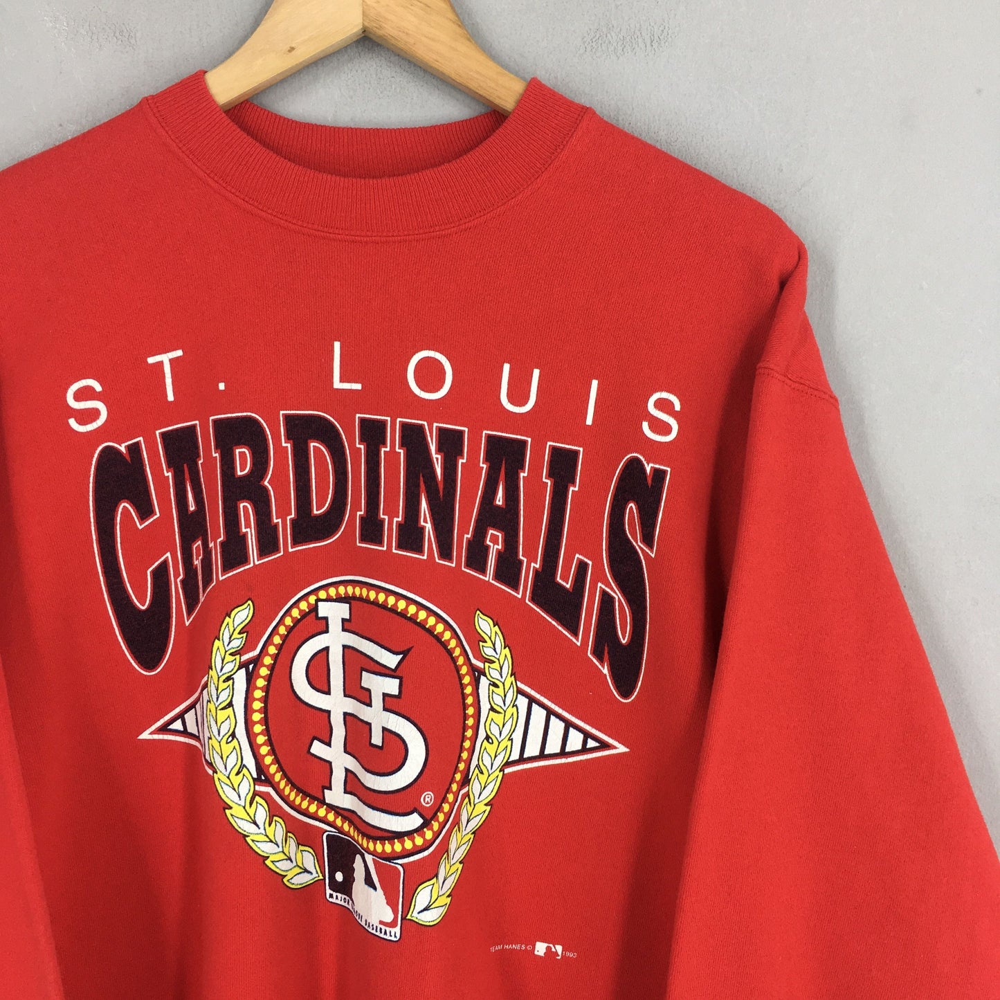 St Louis Cardinals Baseball Sweatshirt Large