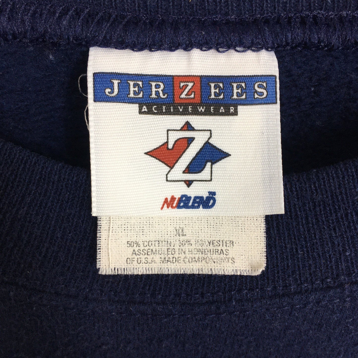 Jerzees Usa Navy Blue Sweatshirt XLarge