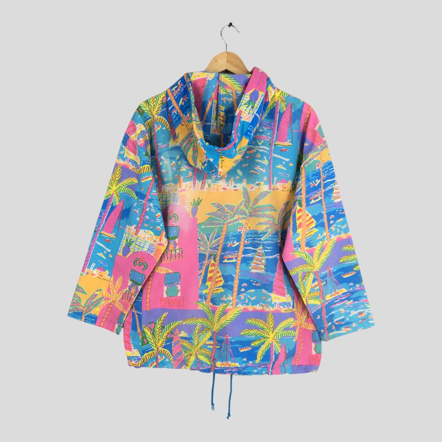 Ken Done Australia Beach Pop Art Jacket Medium