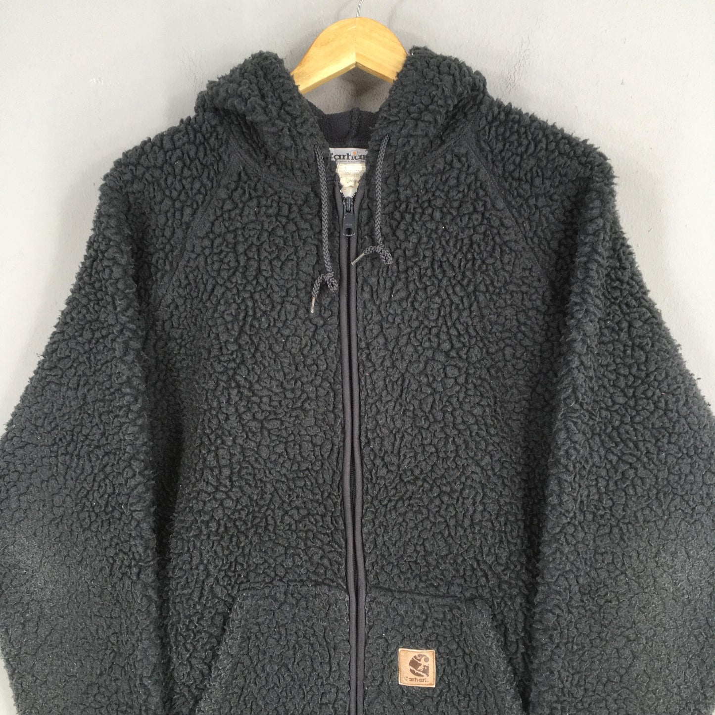 Carhartt Sherpa Hoodie Jacket Large